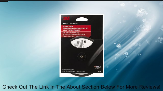 3M 03142 5 Backed Adhesive Disc Pad Review