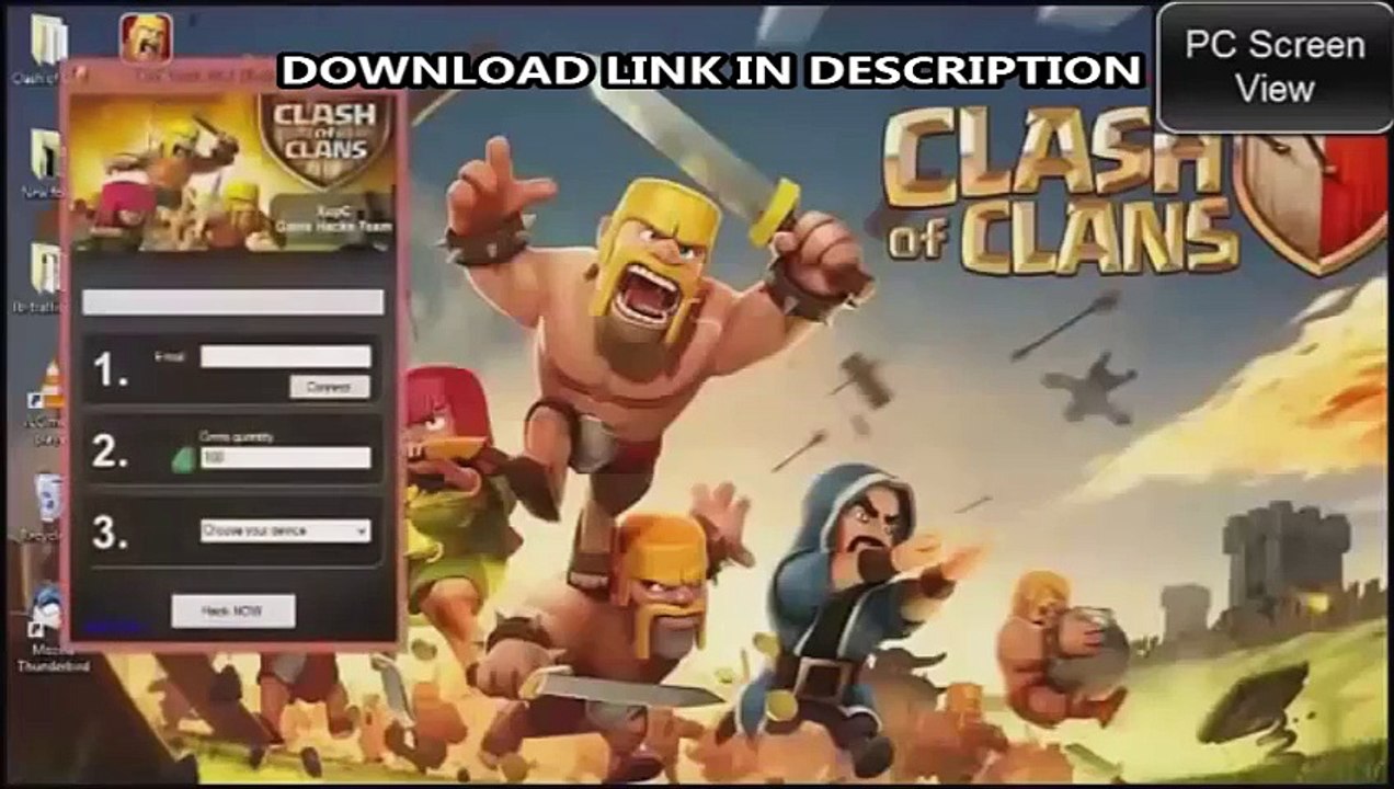 Clash of Clans Gem cheat tool 2015 no surveys no passwords download
