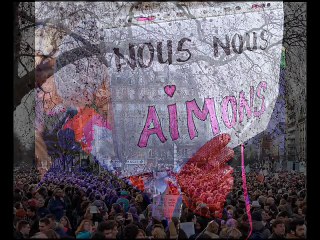 La marche républicaine (photographiée par Bruno Thiévet)