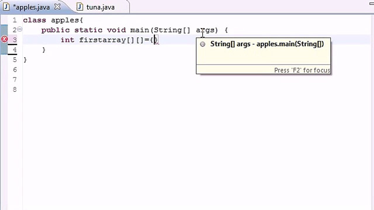 Java Programming Tutorial - 33 - Multidimensional Arrays