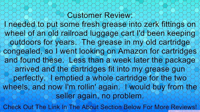 Lubrimatic 11300 M-S Grease 3 oz. 4 per pack Review