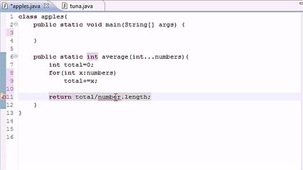 Java Programming Tutorial - 35 - Variable Length Arguments