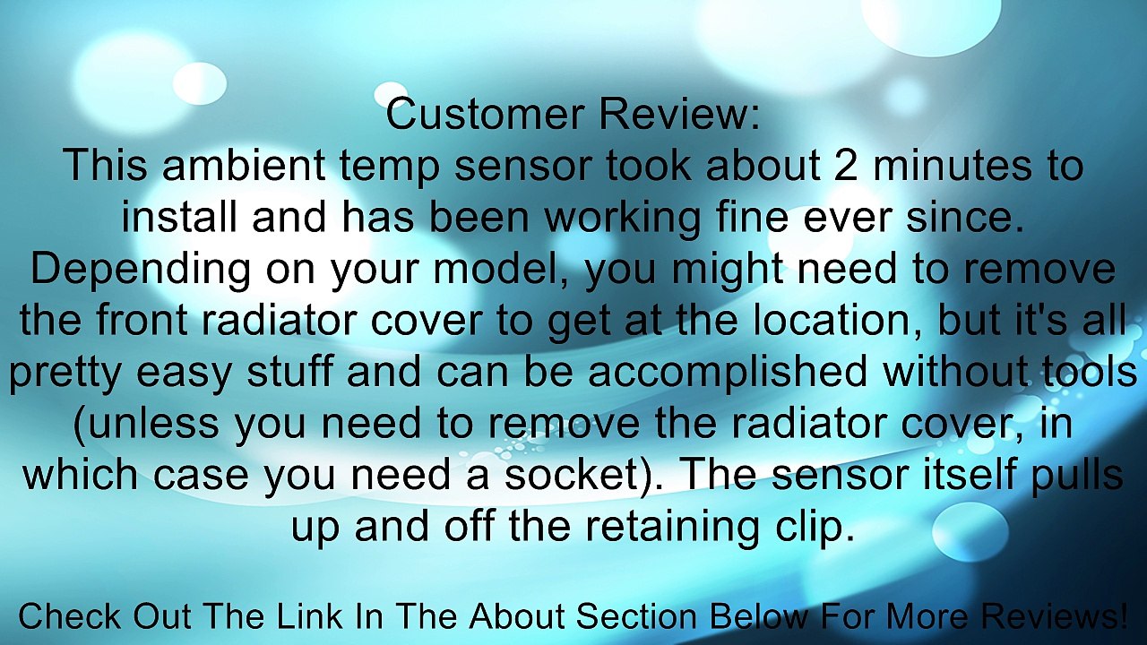 Airtex 5S1141 Auto Part Review