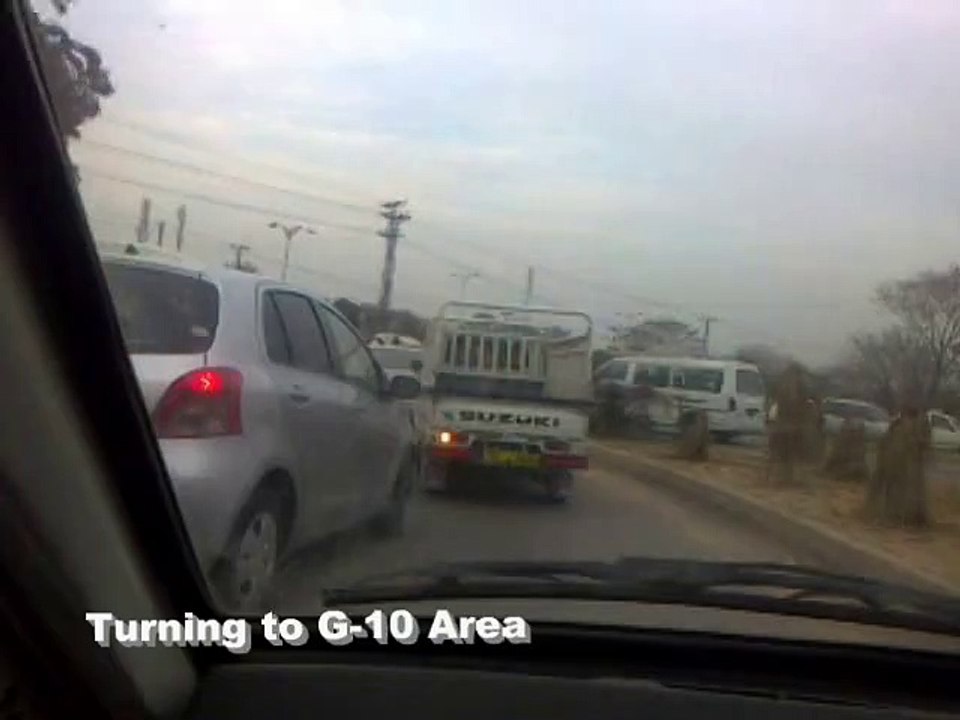 Drive in Islamabad (Kashmeer Highway to G-10/4)