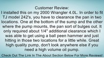 Melling M167HVS Oil Pump Jeep 87-95 Review