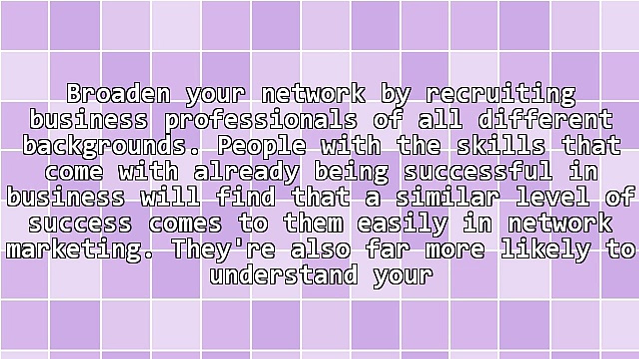 Follow These Tips To Become Successful At Network Marketing