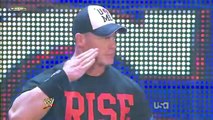 WWE Raw 10_24_11 John Cena vs AwesomeTruth (John Cena Chooses The Rock as his Tag Team Partner)