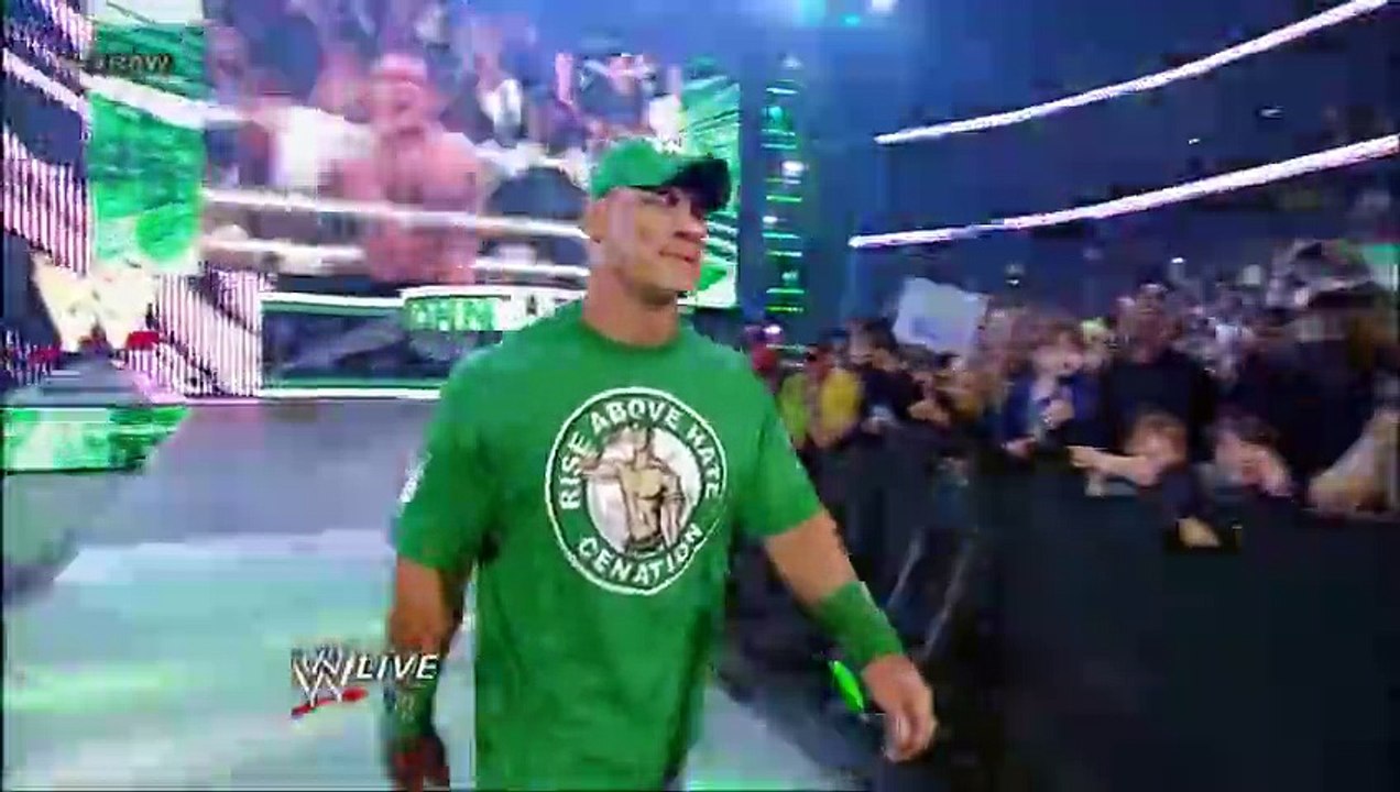 John Cena and Brock Lesnar brawl after John Laurinaitis