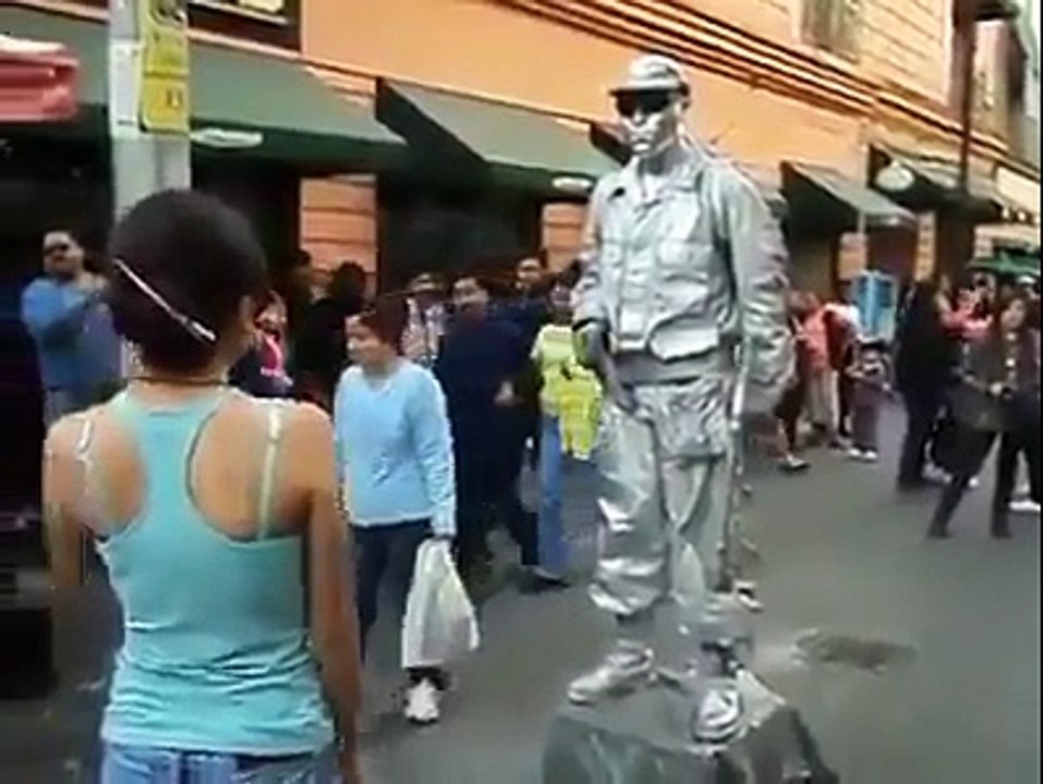 Funny Robot Acting