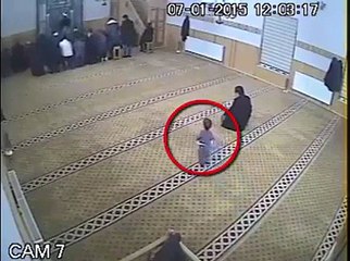 A Tragicomic Event took place at the mosque ------