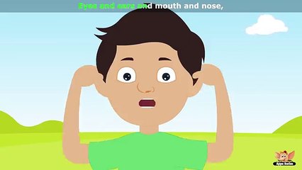 Head and Shoulders, Knees and Toes - Nursery Rhyme with Karaoke.mp4