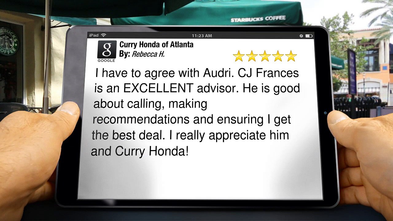 Curry Honda of Atlanta Chamblee,Terrific 5 Star Review by Rebecca H.