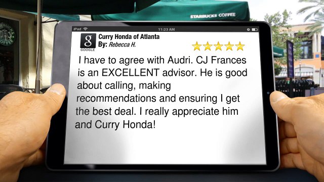 Curry Honda of Atlanta Chamblee,Terrific 5 Star Review by Rebecca H.