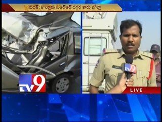 3 killed as Car overturns on ORR