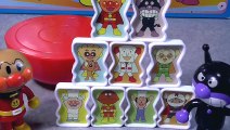 anpanman toys cartoon アンパンマン　おもちゃでアニメｗｗ バランス積み木対決