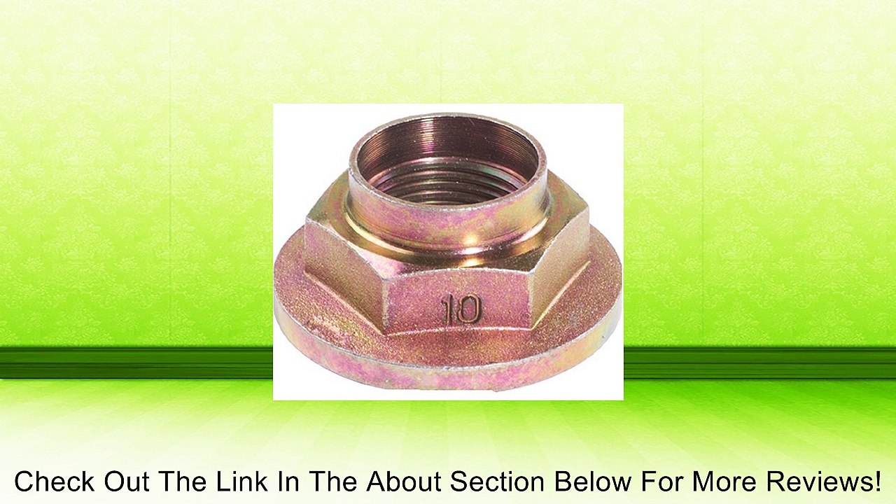Beck Arnley  103-0519  Axle Nuts Review