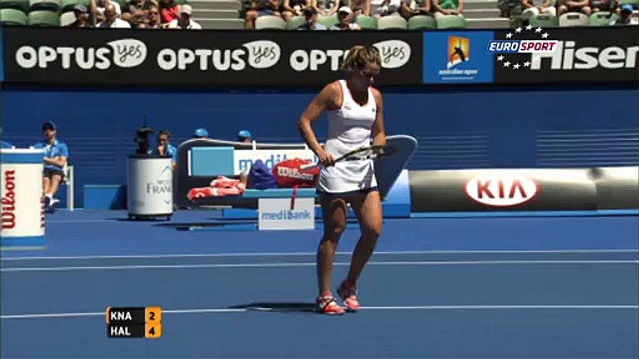 Knapp vs. Halep (ÖZET)