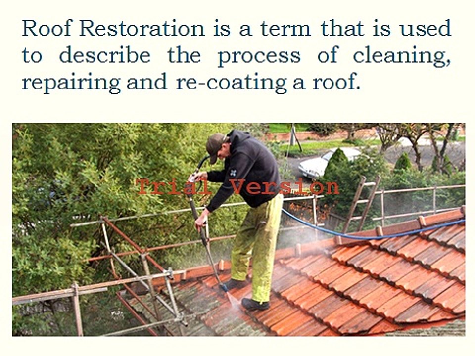 Roof Restoration Sydney