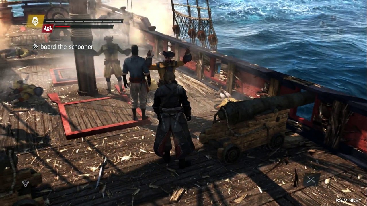 RSWINKEY Assassin's Creed Black Flag HD Walkthrough AC4 Gameplay Part 11 Sequence 100% 1080p 60FPS