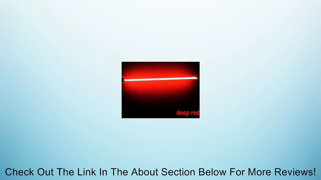 Red Neons Glow Lite for a neon Street - 10" Review