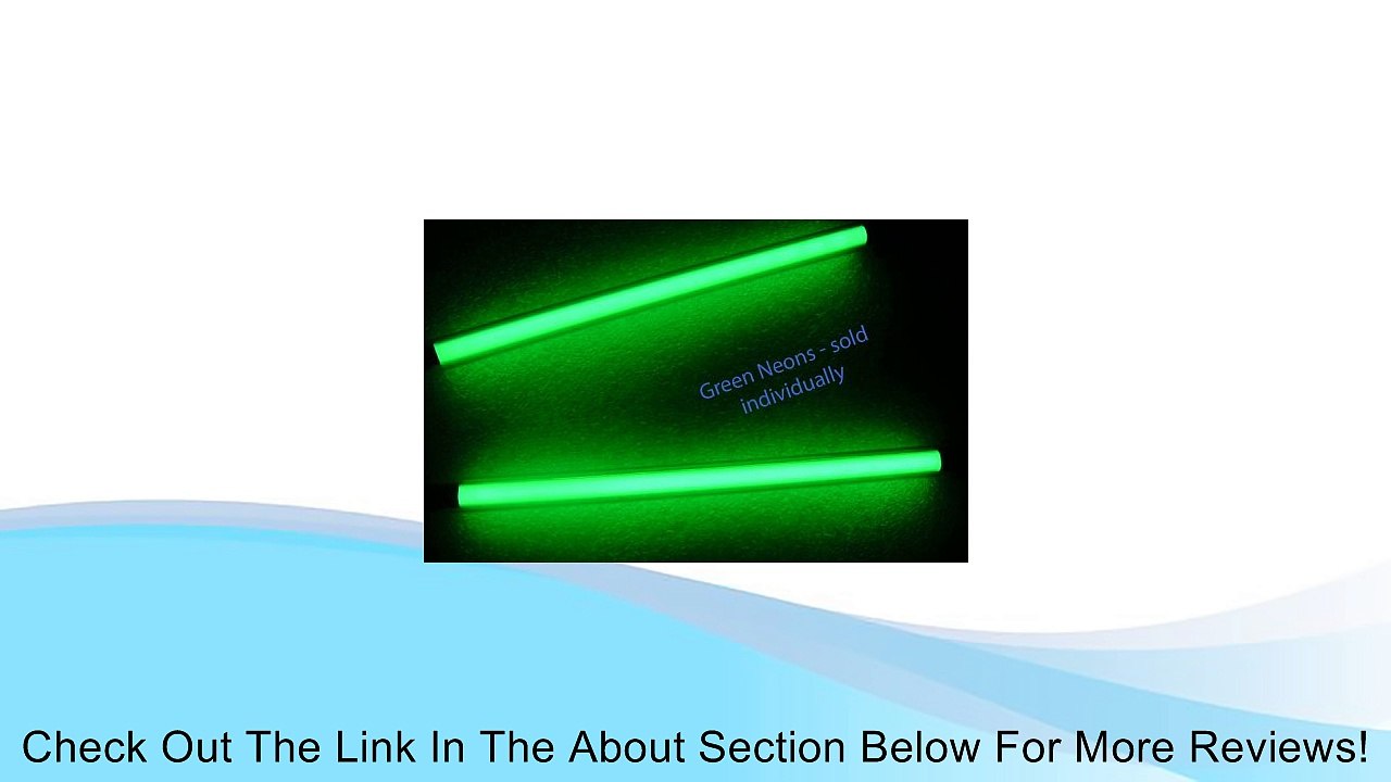 Green Neons Glow Lite for a neon Street - 12" Review