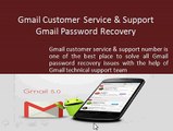 Gmail Customer Service and support for Gmail Password Problems