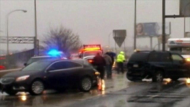 Le verglas provoque des accidents meurtriers aux États-Unis