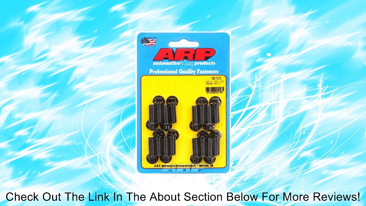 ARP 1001210 3/8""X1.00""12Pt Header Blt " Review