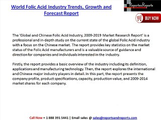 China & World Folic Acid Industry Research Report