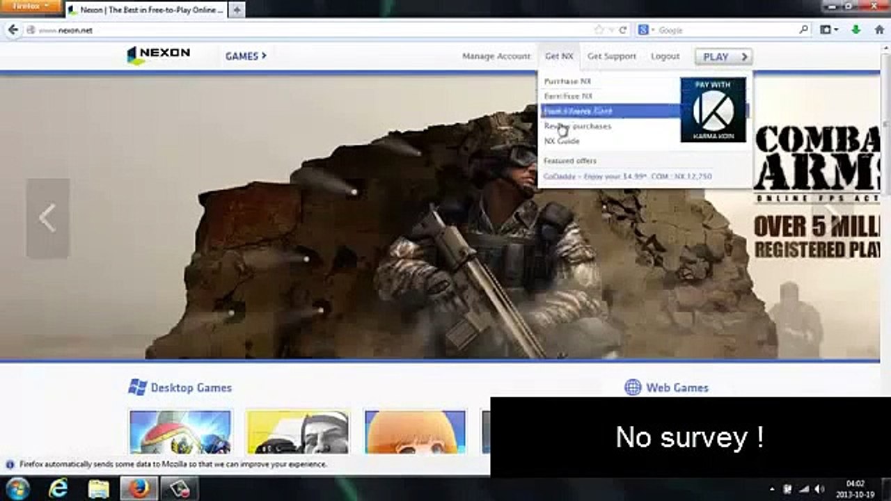 Nexon NX Cash Hack Generator ~ Nexon Nx Cash Cheat Free July 2014,Free