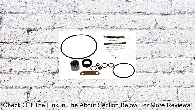 Edelmann 7900 Power Steering Pump Complete Rebuild Kit Review