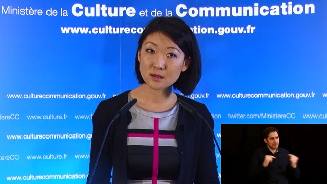 Vœux de la ministre Fleur Pellerin à la Presse - 2015
