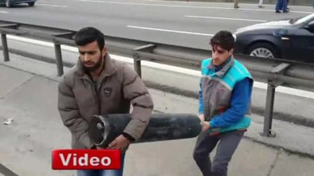 Yangın Tüpü Bitince Oksijen Tüpü Kullandılar!