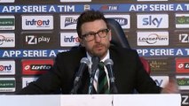 Sassuolo, Di Francesco: 'Siamo stati troppo ingenui'