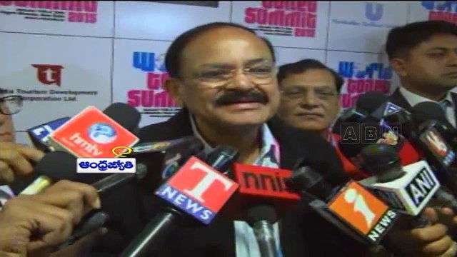 Central Govt decided to arrange sanitaiton all over india on immediate basis : Venkaiah Naidu (19-01-2015)