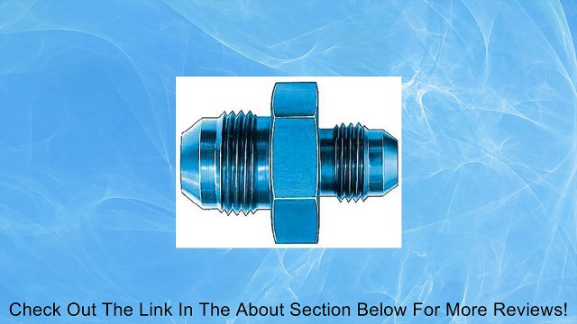 Aeroquip FCM2755 Steel -06AN to -05AN Union Reducer Adapter Review