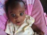 4-Month-Old Baby Knows the Right Words to Say!