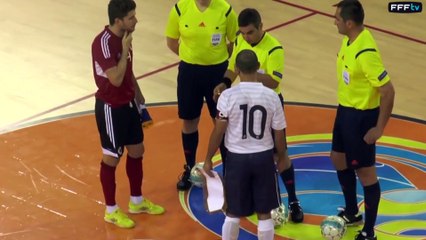 Futsal Euro 2016 : les buts de la qualification française au tour préliminaire