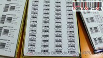 Print multiple copies of barcodes with barcode printers