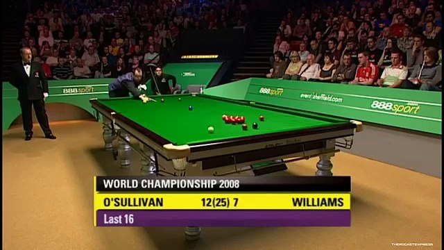 Ronnie O'Sullivan 147 Maximum vs Mark Williams-Snooker
