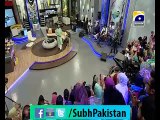 Subh e pakistan Ep# 44 morning show with Dr Aamir Liaquat 19-1-2015 Part 6 on Geo