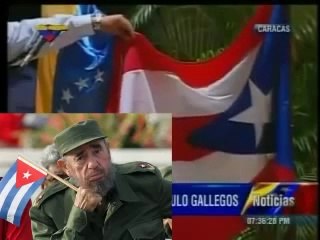 Maduro confunde bandera de Puerto Rico con la de Cuba