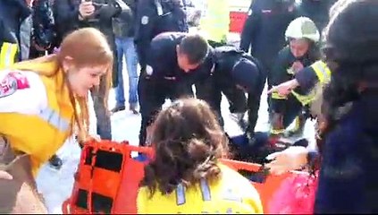 Otomobil Kızılırmak'a düştü: 1 yaralı