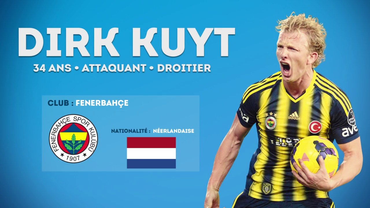 Dirk Kuyt, l'international néerlandais du Fenerbahçe