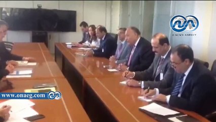 الوزير فى مقر منظمة الامم المتحدة للبيئة كينيا