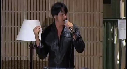 Terry Padgett sings Oh Happy Day at Elvis Day video