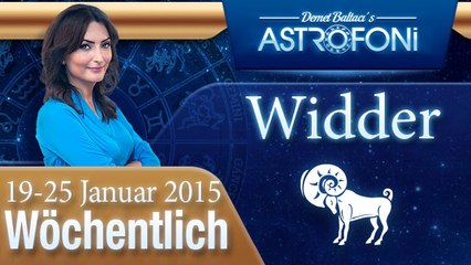 Monatliches Horoskop zum Sternzeichen Widder (19-25 Januar 2015)