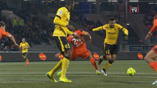 FC Lorient-LOSC avec Boufal