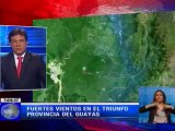 Vientos huracanados destruyen viviendas en El Triunfo
