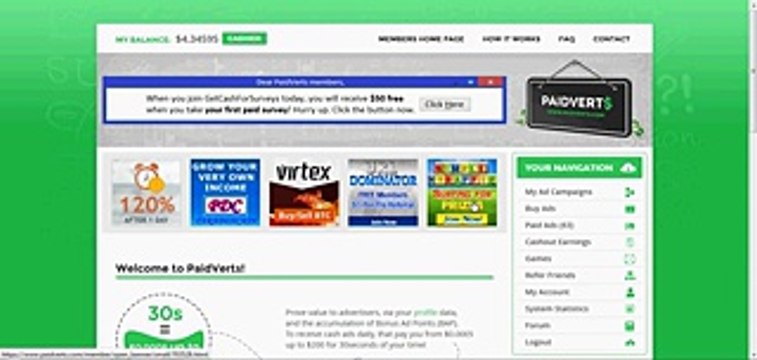 How to Invest & Buy Adds on Paidverts in Urdu - Video Dailymotion